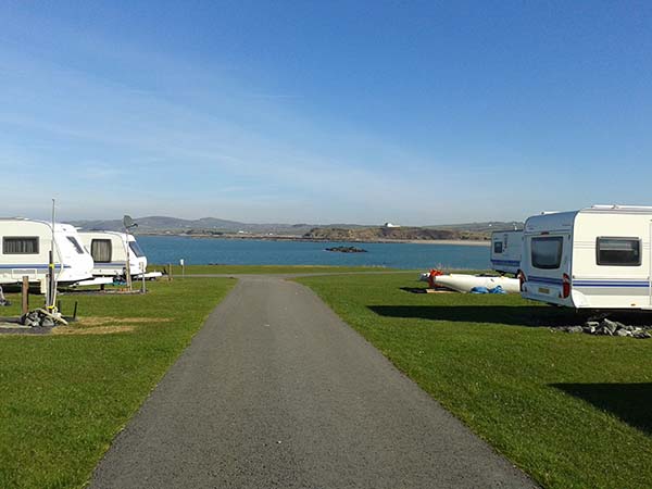 Caravan sites with seasonal pitches and winter outlet storage